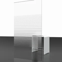 Schulte Pare-baignoire extensible 70-118x140 cm - Écran coulissant en verre 3 mm - Blanc