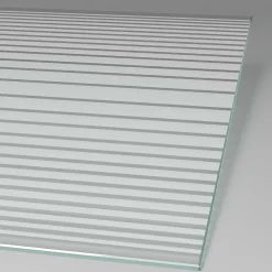 Schulte Pare-baignoire 70x130 cm - Réversible - Écran pliant - Verre de Sécurité transparent 5mm - Décor Bandes - Blanc* Pare-Baignoire