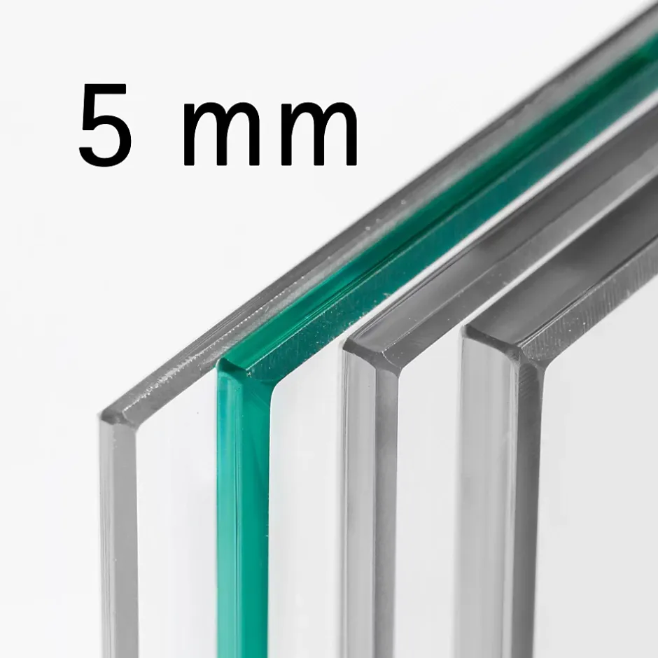 Schulte porte pivotante - 90x192 - réversible - anticalcaire - transparent - profilé blanc* Porte De Douche