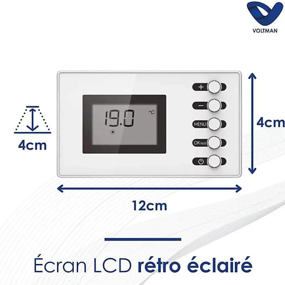 Voltman Seche-serviettes 500 W