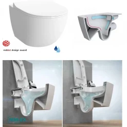 Vitra SENTO Cuvette seule RIM-EX (sans bride), 54cm* Wc Suspendu
