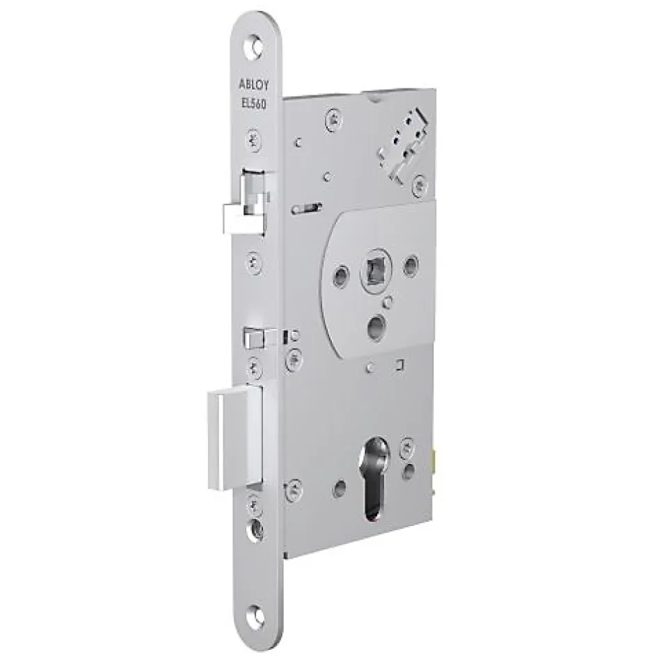 Abloy Serrure à béquilles contrôlées EL561 entrée sortie libre axe 55mm entraxe 72mm - - KEL561100150* Urinoir