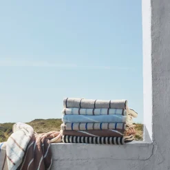 OYOY Living Serviette bleu en coton organique H60x40cm* Serviette De Toilette