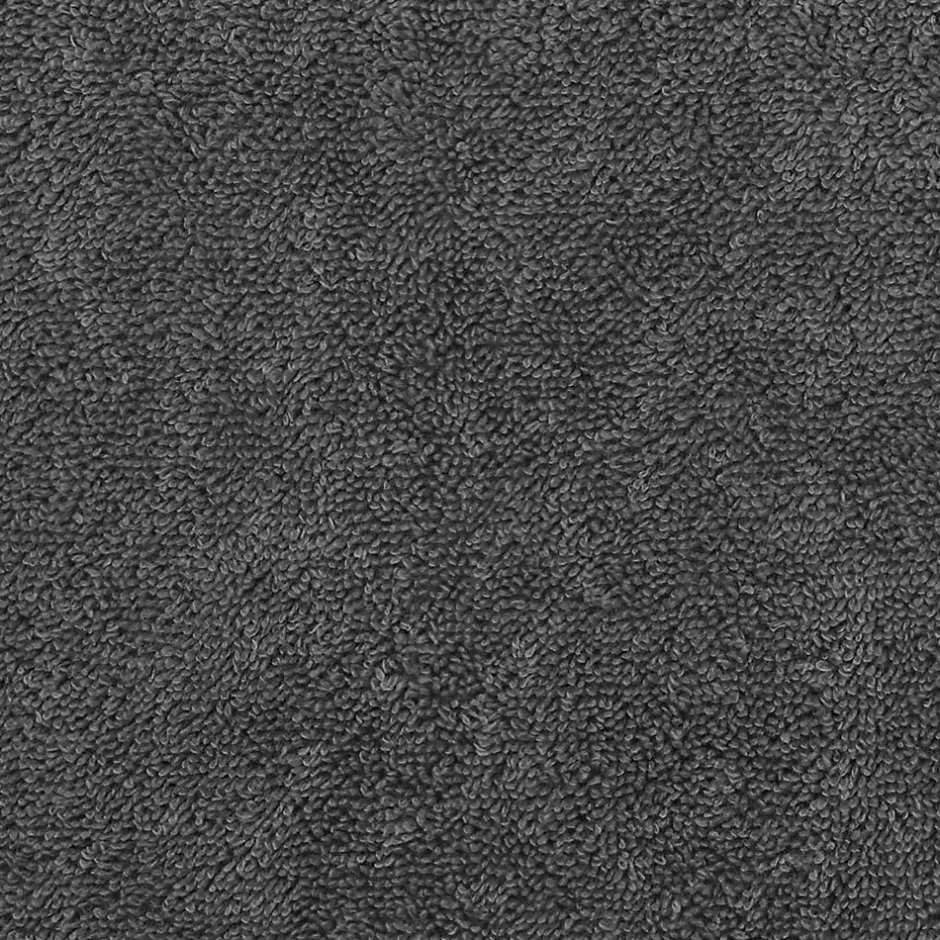 GoodHome Serviette de bain anthracite 140 x 70 cm, Koros