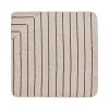 OYOY Mini Serviette de bain blanc en coton organique H100x100cm