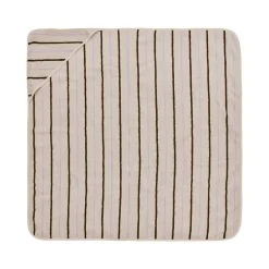 OYOY Mini Serviette de bain blanc en coton organique H100x100cm