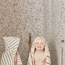 OYOY Mini Serviette de bain blanc en coton organique H100x100cm* Serviette De Toilette
