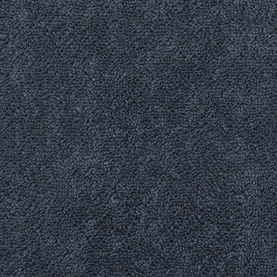 GoodHome Serviette de bain bleu nuit Koros 140 x 70 cm* Serviette De Bain