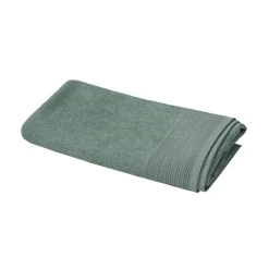GoodHome Serviette de bain vert de gris Koros 140 x 70 cm* Serviette De Bain