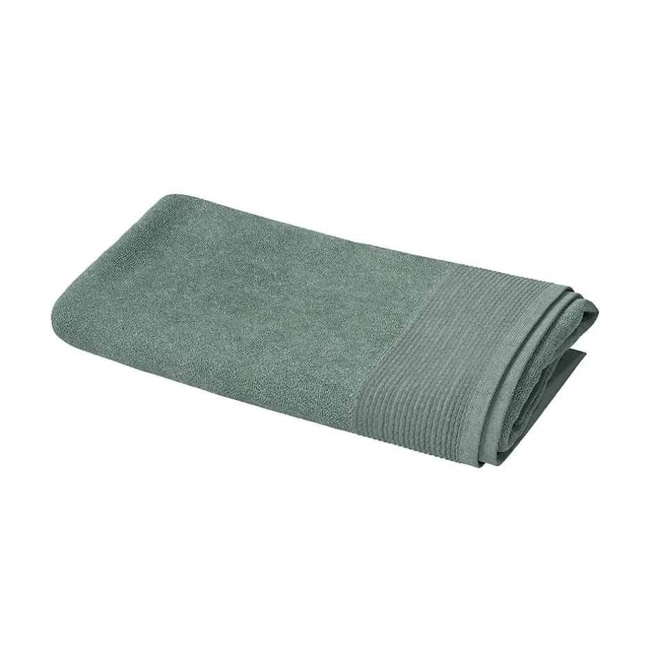 GoodHome Serviette de bain vert de gris Koros 140 x 70 cm* Serviette De Bain