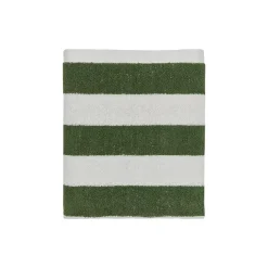 OYOY Living Serviette de bain vert en coton organique H100x50cm