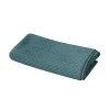 GoodHome Serviette de bain vert pinède Sary 140 x 70 cm