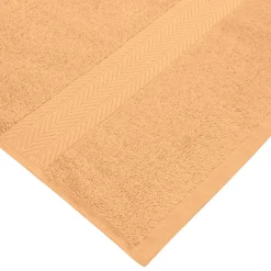 Sensei Maison Serviette de toilette 550 g/m² Pêche 50x100 cm LUXURY