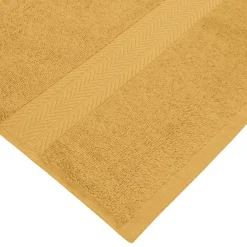 Sensei Maison Serviette de toilette 550 g/m² Caramel 50x100 cm LUXURY
