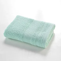 Douceur D'Intérieur Serviette de toilette 50 x 90 cm eponge unie tendresse Celadon