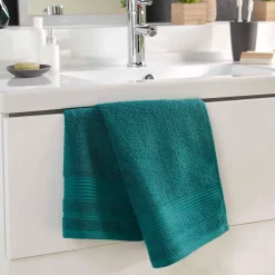 Eden Serviette de toilette 50 x 90 cm Tendresse emeraude
