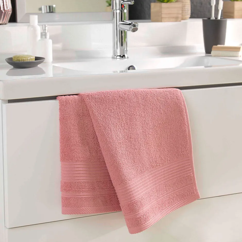 Eden Serviette de toilette 50 x 90 cm Tendresse rose* Serviette De Toilette