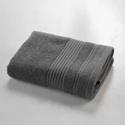 Eden Serviette de toilette 50 x 90 cm Tendresse anthracite