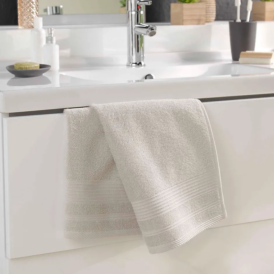 Eden Serviette de toilette 50 x 90 cm Tendresse lin