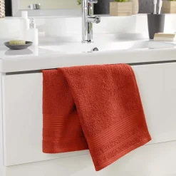 Eden Serviette de toilette 50 x 90 cm Tendresse marsala* Serviette De Toilette