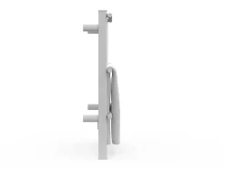 GoodHome Serviette de toilette blanche 100 x 50 cm, Koros