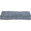 Atmosphera Créateur D'Intérieur Serviette de toilette Essentiel - coton 450 gr/m² - gris anthracite 50x90 cm - Atmosphera* Serviette De Toilette