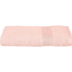 Atmosphera Créateur D'Intérieur Serviette de toilette Essentiel - coton 450 gr/m² - rose 50x90 cm - Atmosphera* Serviette De Toilette
