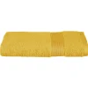 Atmosphera Créateur D'Intérieur Serviette de toilette Essentiel - coton 450 gr/m² - jaune moutarde 50x90 cm - Atmosphera* Serviette De Toilette