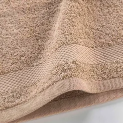 Eden Serviette de toilette invite 30 x 50 cm Elegante noisette