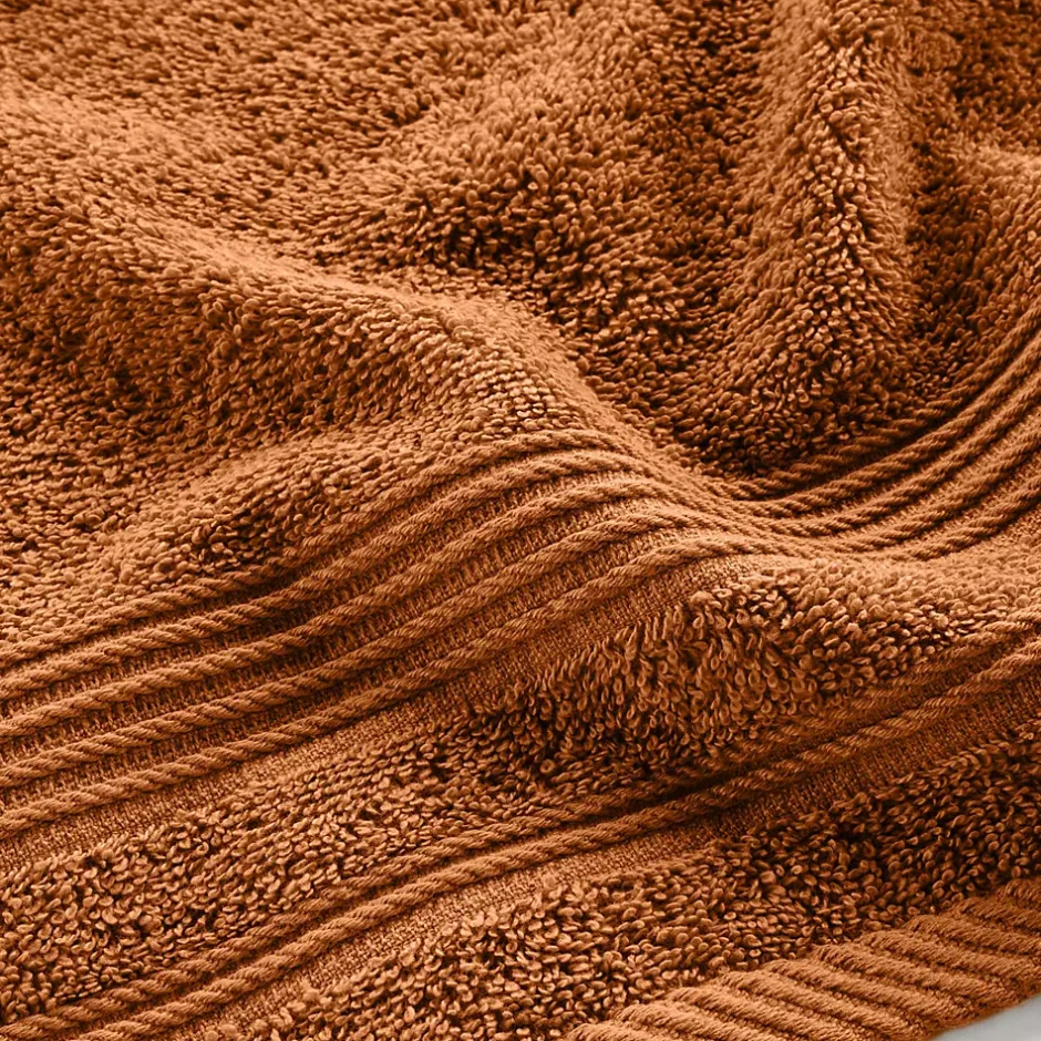 Eden Serviette de toilette invite 30 x 50 cm Tendresse caramel* Serviette De Toilette