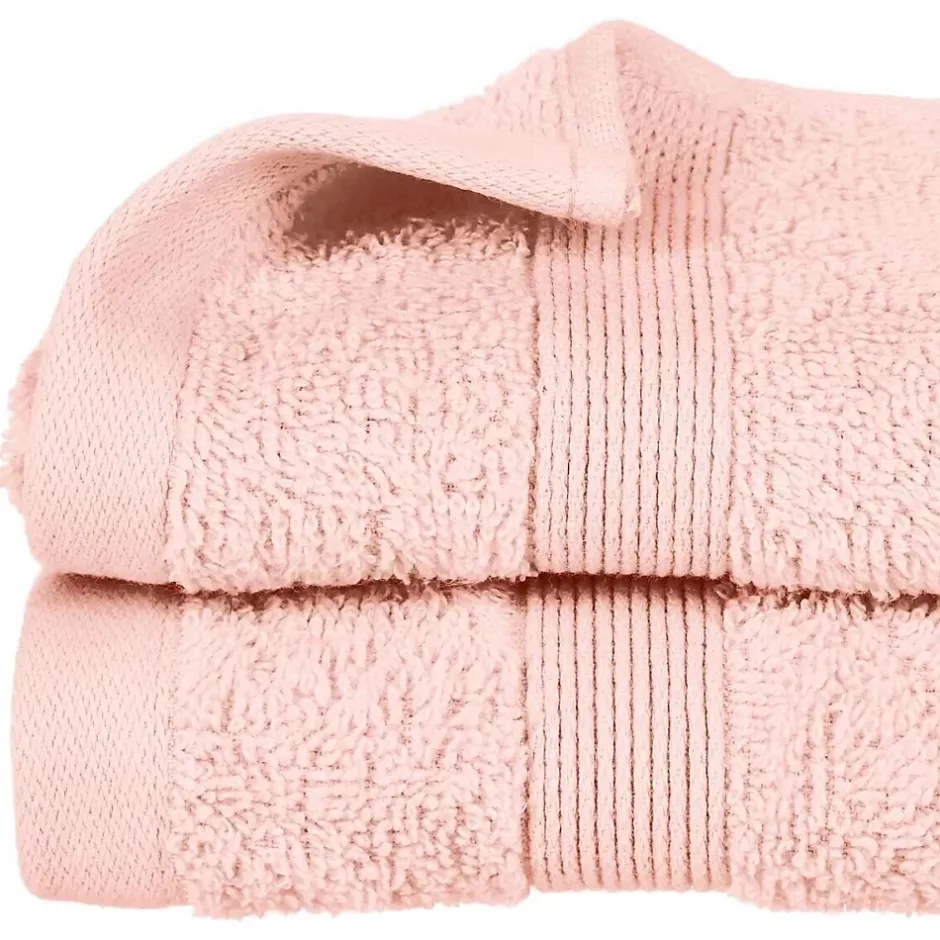 Eden Serviette de toilette invite 30 x 50 cm Couleur moderne rose* Serviette De Toilette