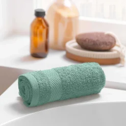 Eden Serviette de toilette invite 30 x 50 cm Elegante celadon