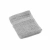 Eden Serviette de toilette invite 30 x 50 cm Elegante gris perle