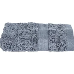Eden Serviette de toilette invite 30 x 50 cm Couleur moderne gris fonce