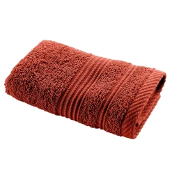 Eden Serviette de toilette invite 30 x 50 cm Tendresse marsala* Serviette De Toilette