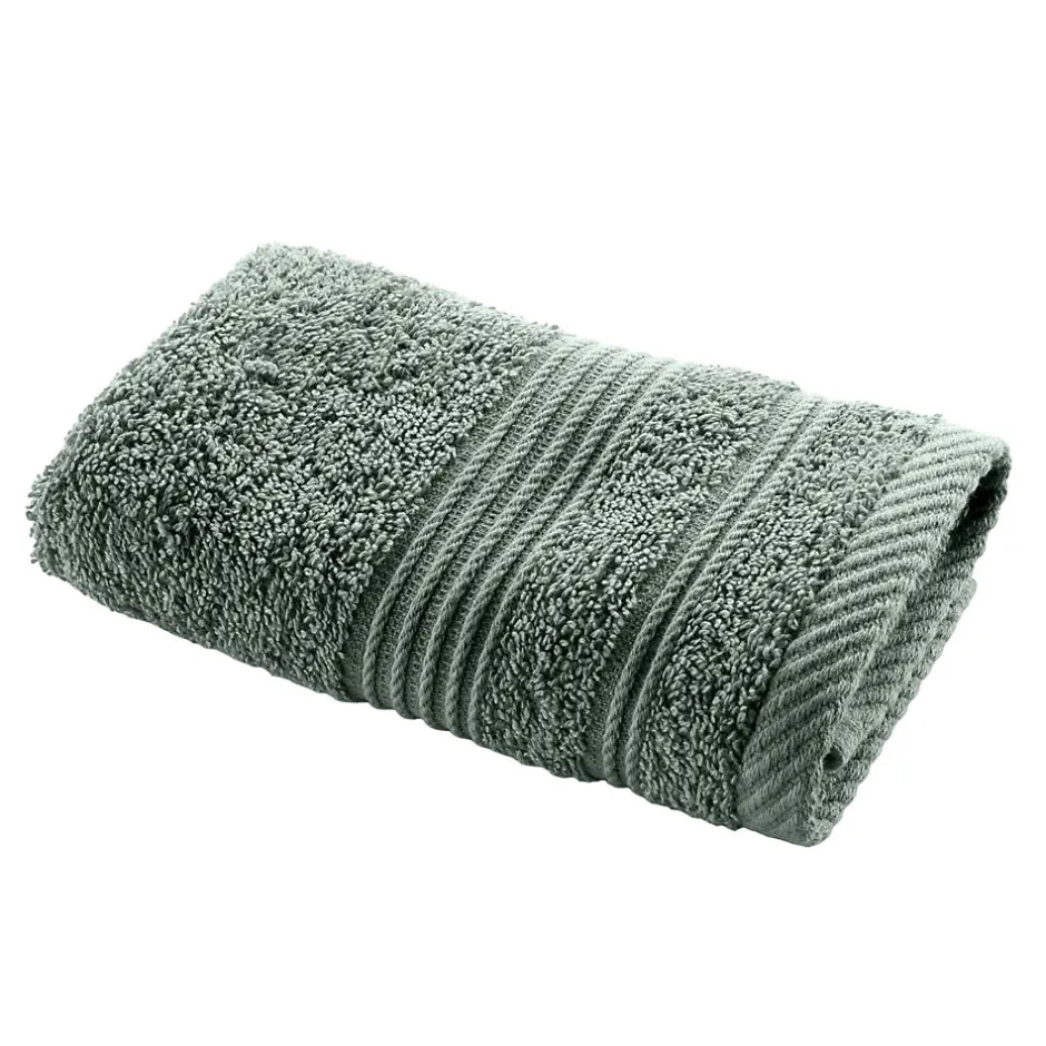 Eden Serviette de toilette invite 30 x 50 cm Tendresse vert cèdre