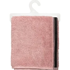 Atmosphera Créateur D'Intérieur Serviette de toilette Joia - coton 550 gr/m² - rose 50x90 cm - Atmosphera