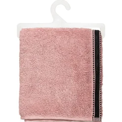Atmosphera Créateur D'Intérieur Serviette de toilette Joia - coton 550 gr/m² - rose 50x90 cm - Atmosphera