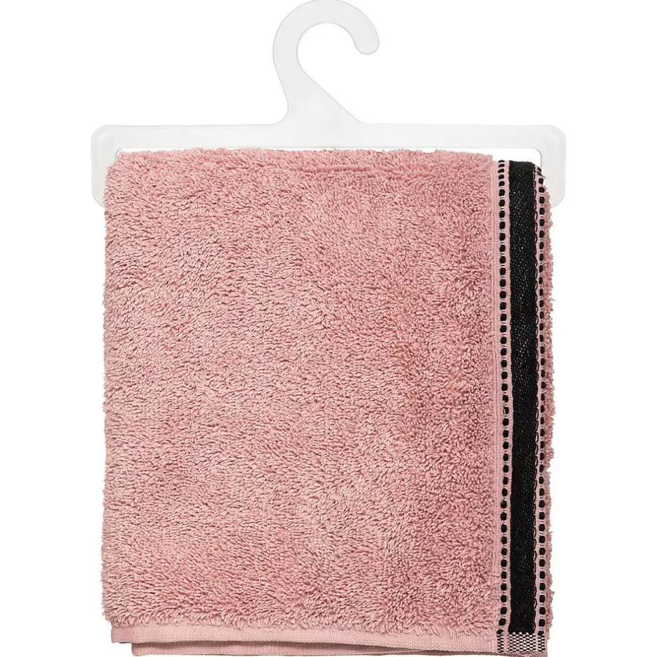 Atmosphera Créateur D'Intérieur Serviette de toilette Joia - coton 550 gr/m² - rose 50x90 cm - Atmosphera