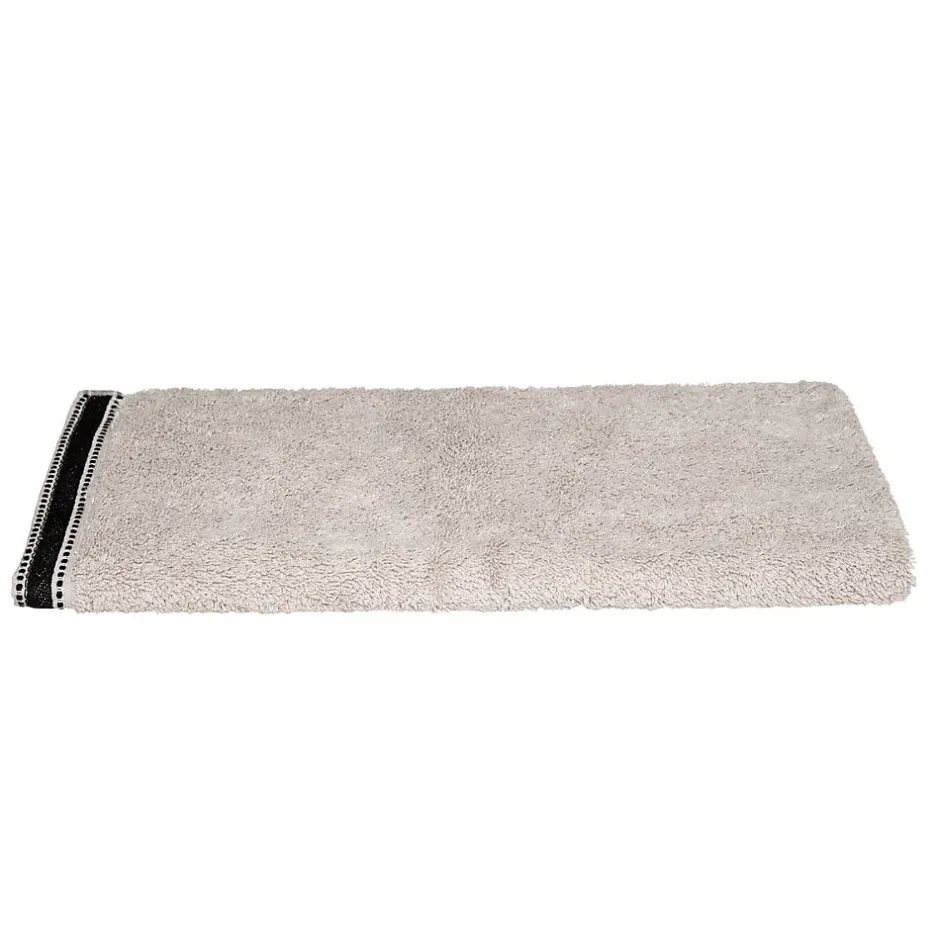 Atmosphera Créateur D'Intérieur Serviette de toilette Joia - coton 550 gr/m² - lin 50x90 cm - Atmosphera