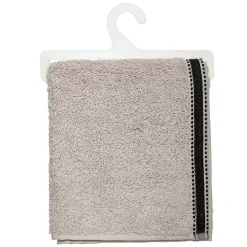 Atmosphera Créateur D'Intérieur Serviette de toilette Joia - coton 550 gr/m² - lin 50x90 cm - Atmosphera
