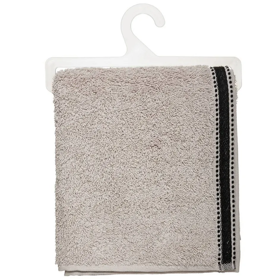 Atmosphera Créateur D'Intérieur Serviette de toilette Joia - coton 550 gr/m² - lin 50x90 cm - Atmosphera