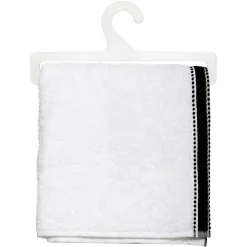 Atmosphera Créateur D'Intérieur Serviette de toilette Joia - coton 550 gr/m² - blanc 50x90 cm - Atmosphera* Serviette De Toilette