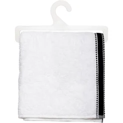 Atmosphera Créateur D'Intérieur Serviette de toilette Joia - coton 550 gr/m² - blanc 50x90 cm - Atmosphera* Serviette De Toilette