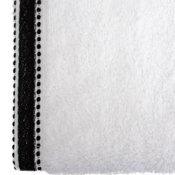 Atmosphera Créateur D'Intérieur Serviette de toilette Joia - coton 550 gr/m² - blanc 50x90 cm - Atmosphera* Serviette De Toilette