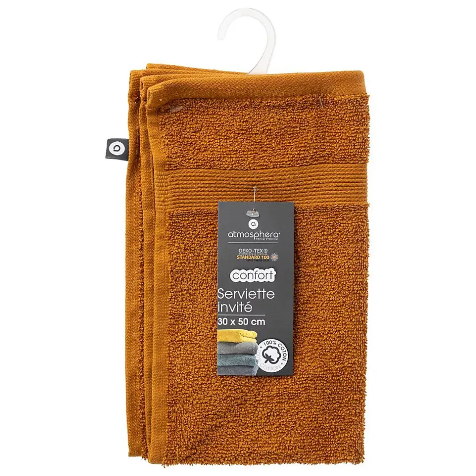 Atmosphera Créateur D'Intérieur Serviette de toilette Praia 30x50cm - Atmosphera