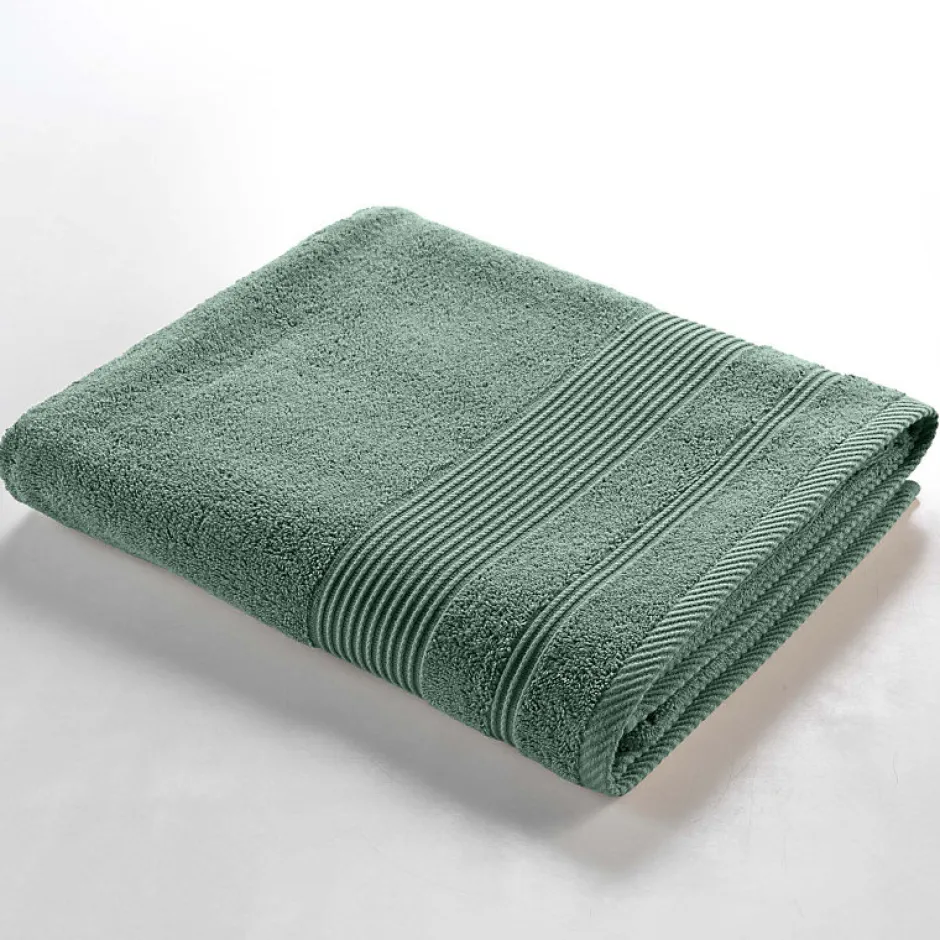 Douceur D'Intérieur Serviette de Toilette unie 50x90 cm - Collection Tendresse - Éponge 500 g,m² - 50 x 90 cm - Orage