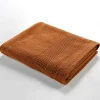 Douceur D'Intérieur Serviette de Toilette unie 50x90 cm - Collection Tendresse - Éponge 500 g,m² - 50x90cm - Caramel* Serviette De Toilette