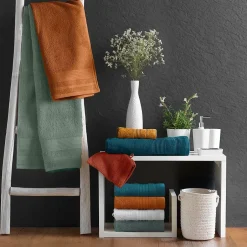 Douceur D'Intérieur Serviette de Toilette unie 50x90 cm - Collection Tendresse - Éponge 500 g,m² - 50x90cm - Caramel* Serviette De Toilette