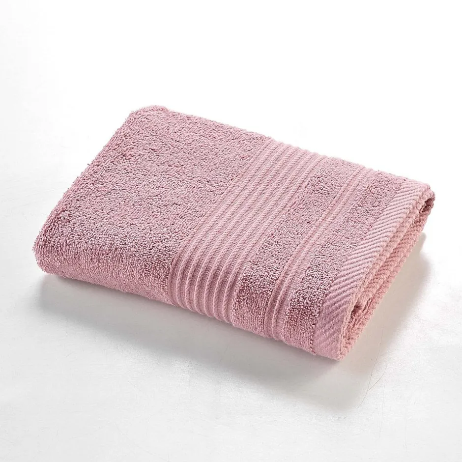 Douceur D'Intérieur Serviette de Toilette 50x90 cm 100% Coton Rose* Serviette De Toilette